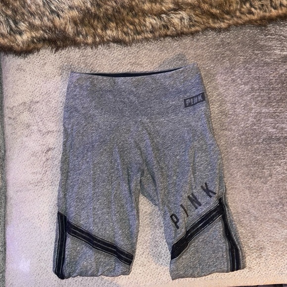 PINK high waisted cotton leggings size Small/Petite - Picture 1 of 8